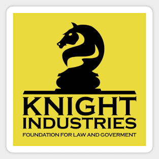 The Knight Industries Foundation Magnet